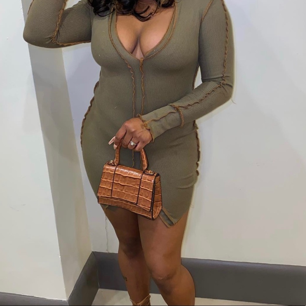 Brand new no tag distress dress